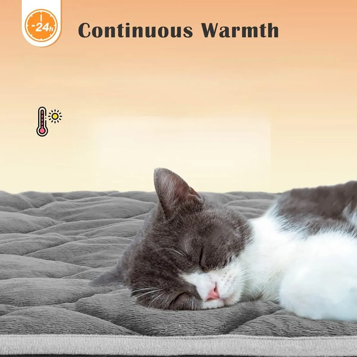 Cat Dog Non-Slip Mat, Extra Warm Thermal Pet Pad
