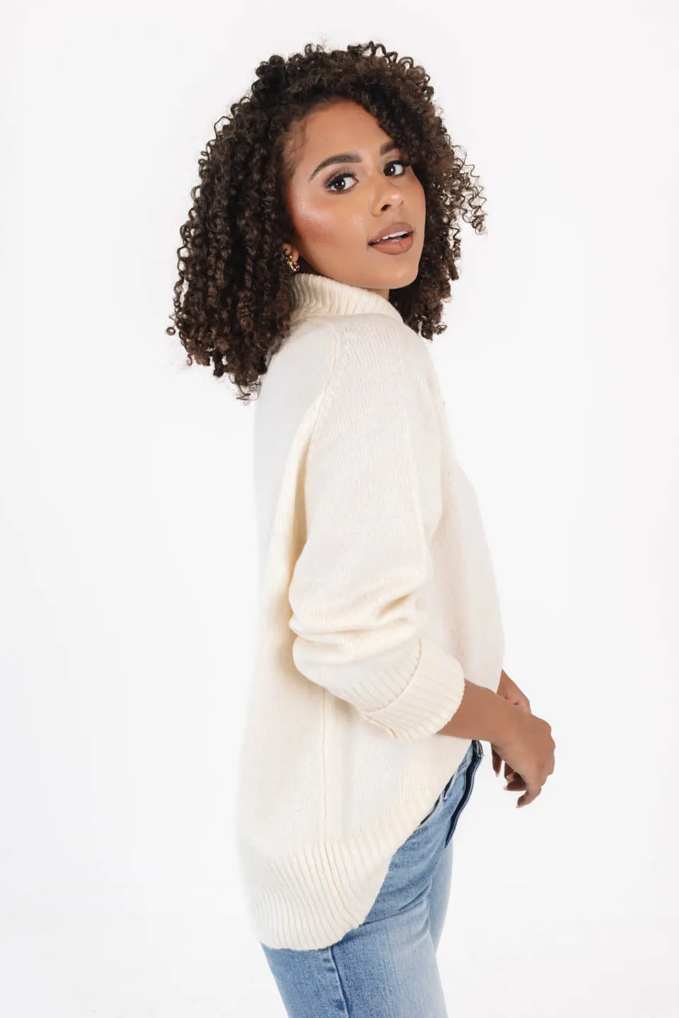 Clear My Mind Sweater - Cream