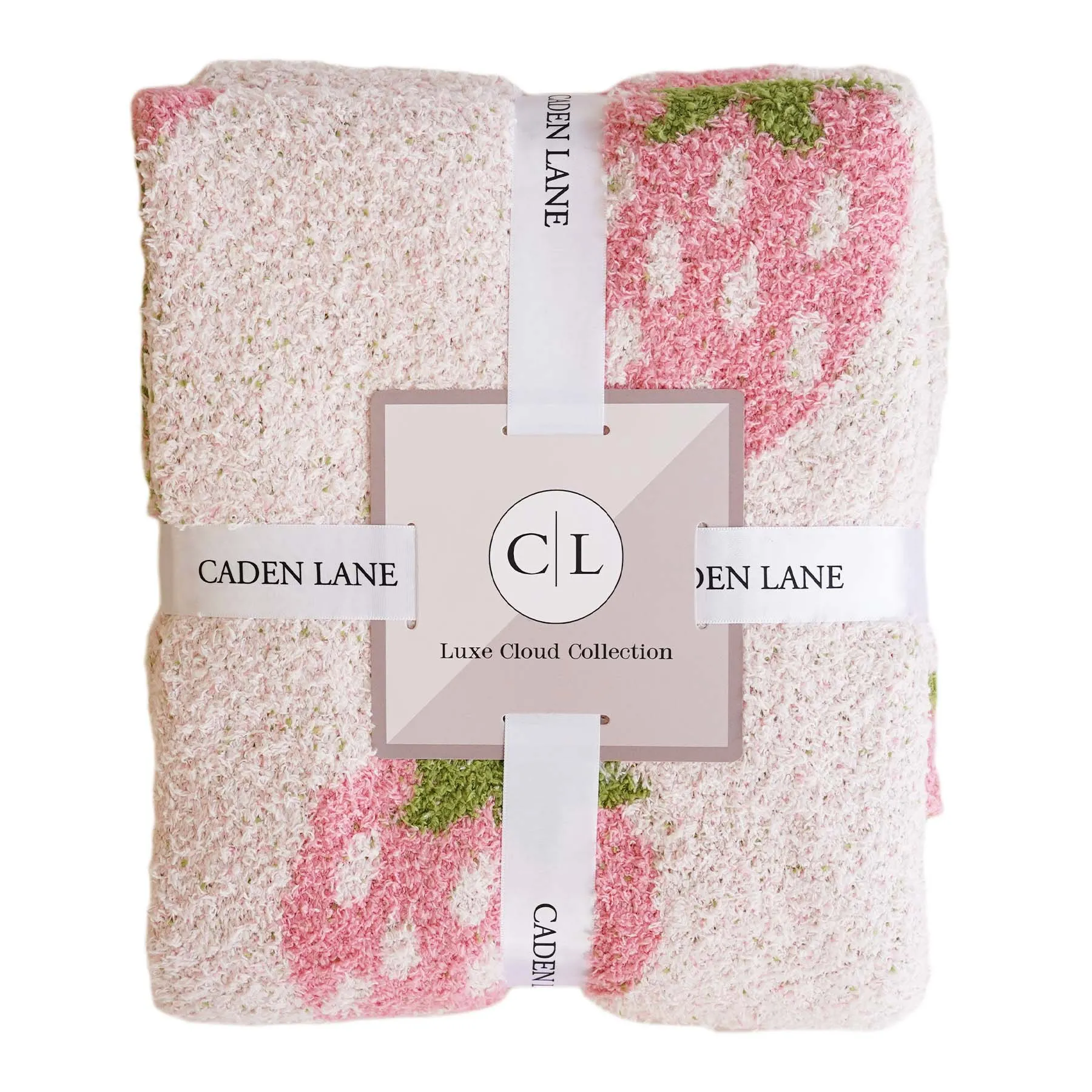 CuddleLane™ Luxe Blankets | Strawberry