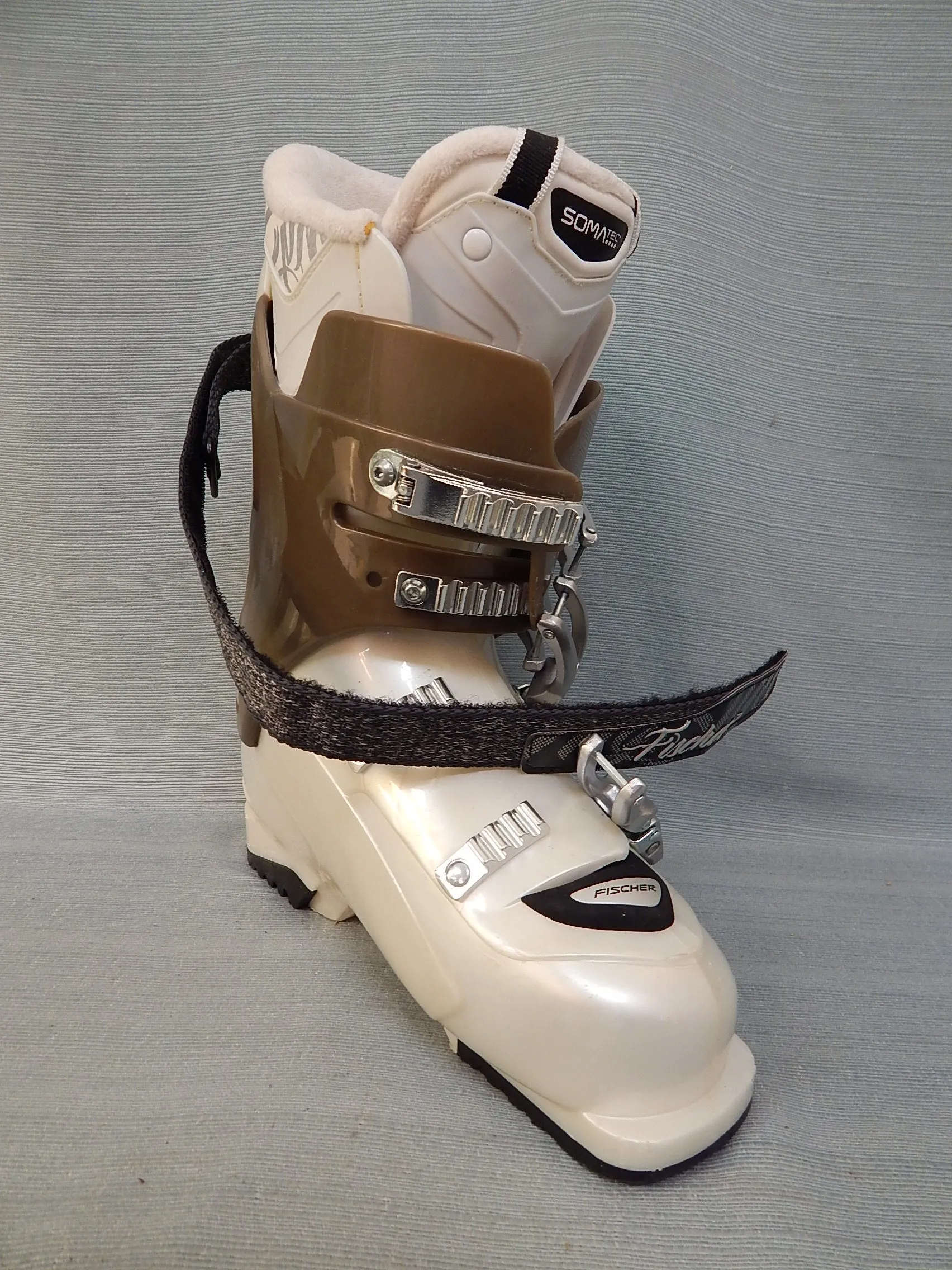 Fischer SomaTec My Style 60 Alpine Ski Boots, Women's Size 6.5 - New!