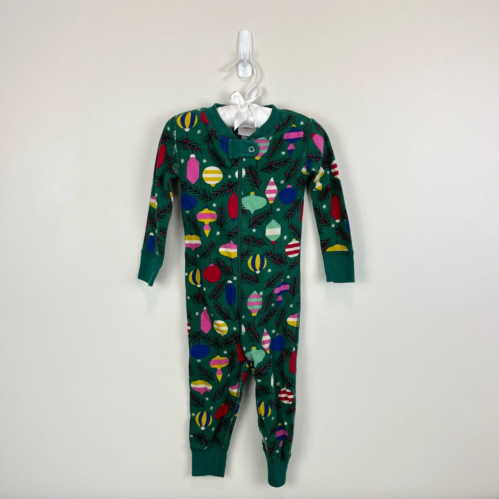 Hanna Andersson Christmas Ornament Pajamas 80 cm 18-24 Months