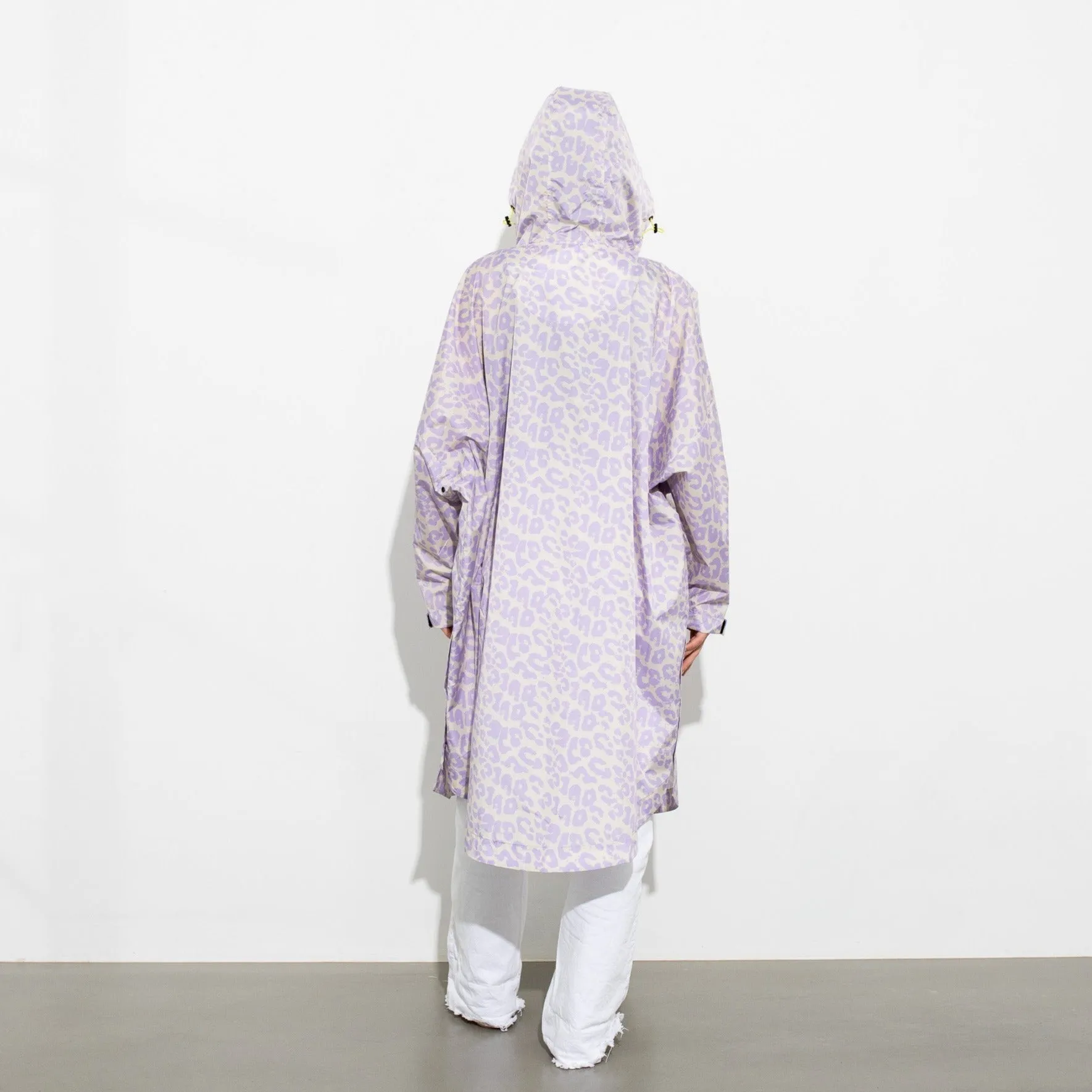 Raincoat leo splashes lavender/grey