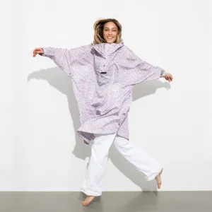 Raincoat leo splashes lavender/grey