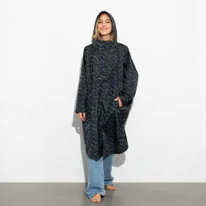 Raincoat leo splashes navy/olive