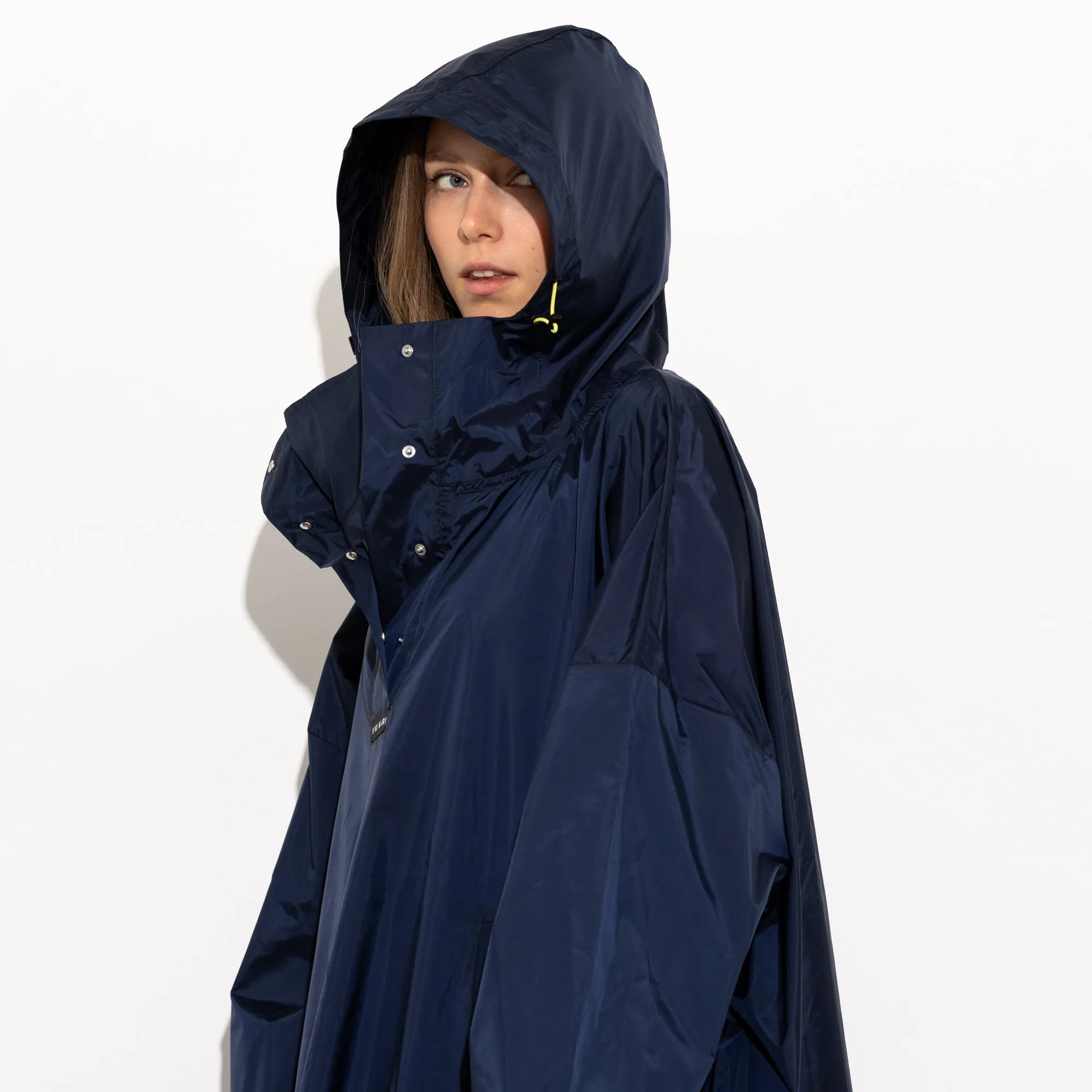 Raincoat solid navy