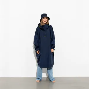 Raincoat solid navy
