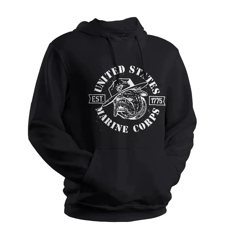USMC Old School Devil Dog Sweatshirt