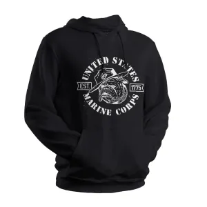 USMC Old School Devil Dog Sweatshirt