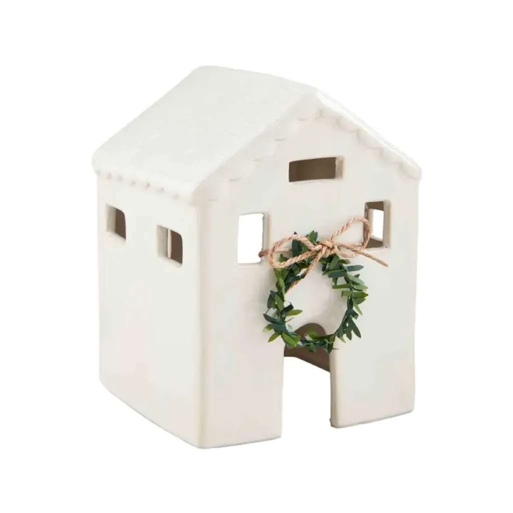 White Christmas Houses