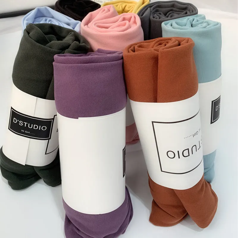 Women Warm Pants Japanese Coral Jogger Long Home Casual Pants